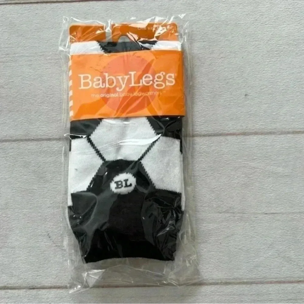 NEW BABY LEGS the original baby leg warmers one size soccer design